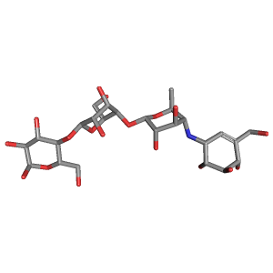 3D Structure of Acarbose