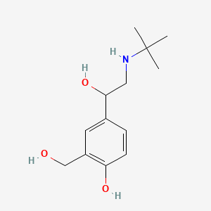 2D Structure of Albuterol