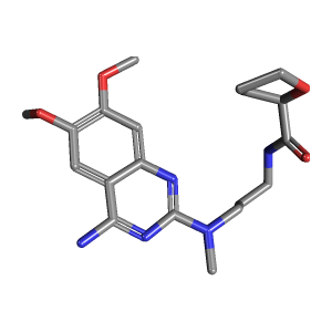 3D Structure of Alfuzosin