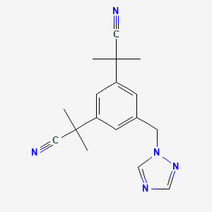2D Structure of Anastrozole