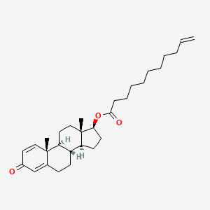 2D Structure of Boldenone Undecylenate