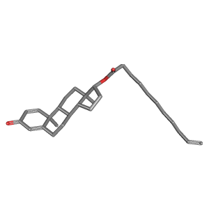 3D Structure of Boldenone Undecylenate