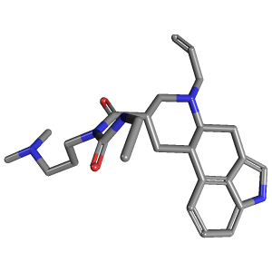 3D Structure of Cabergoline