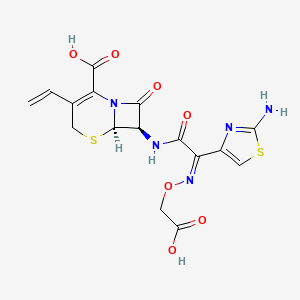 2D Structure of Cefixime