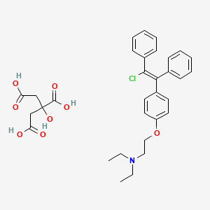 2D Structure of Clomiphene Citrate