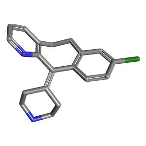 3D Structure of Desloratadine