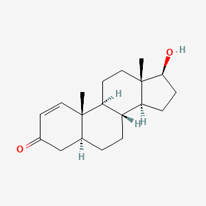 2D Structure of Dihydroboldenone (1-Testosterone or DHB)