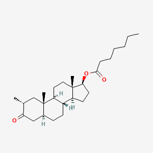 2D Structure of Drostanolone Enanthate