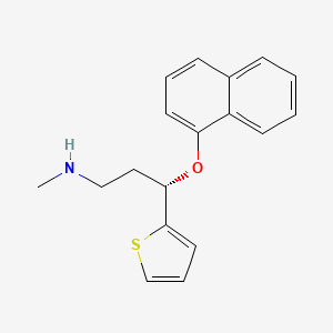 2D Structure of Duloxetine