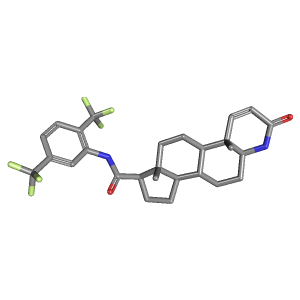 3D Structure of Dutasteride