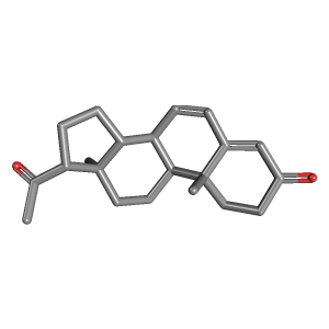 3D Structure of Dydrogesterone