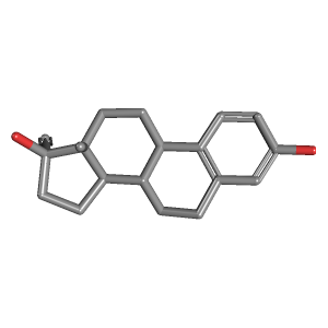 3D Structure of Ethinyl Estradiol