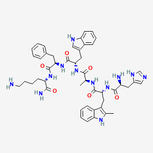 2D Structure of Examorelin