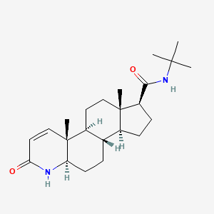 2D Structure of Finasteride