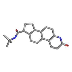 3D Structure of Finasteride