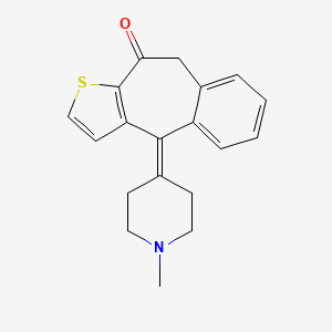 2D Structure of Ketotifen