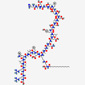 2D Structure of Liraglutide