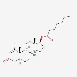 2D Structure of Metenolone Enanthate