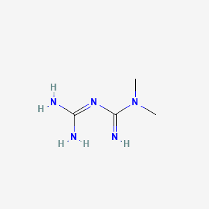 2D Structure of Metformin