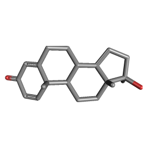 3D Structure of Methandrostenolone (Metandienone)