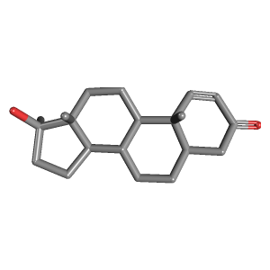 3D Structure of Methyl-1-Testosterone (Methyldihiydroboldenone)