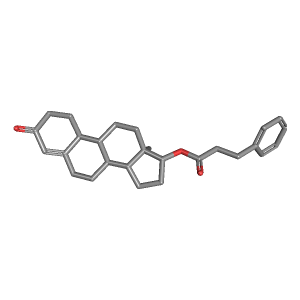 3D Structure of Nandrolone Phenylpropionate