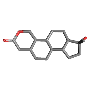 3D Structure of Oxandrolone