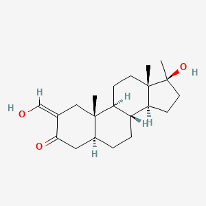 2D Structure of Oxymetholone