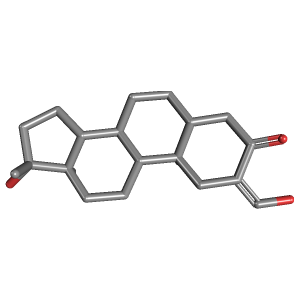 3D Structure of Oxymetholone