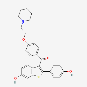 2D Structure of Raloxifene