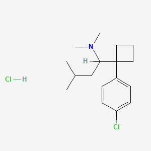 2D Structure of Sibutramine HCL