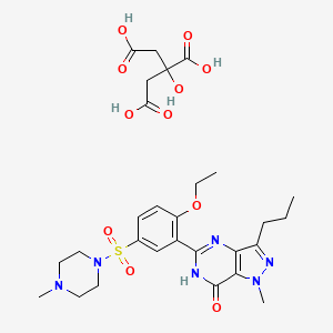 2D Structure of Sildenafil Citrate