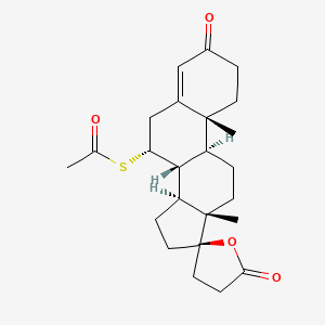 2D Structure of Spironolactone