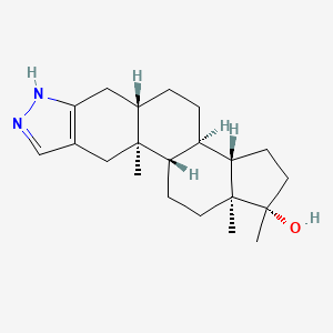 2D Structure of Stanozolol
