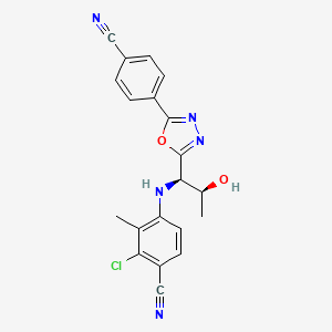 2D Structure of Testolone