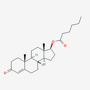 2D Structure of Testosterone Caproate