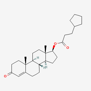 2D Structure of Testosterone Cypionate