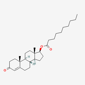 2D Structure of Testosterone Decanoate