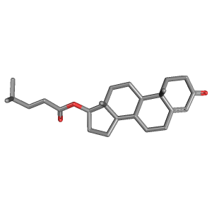 3D Structure of Testosterone Isocaproate