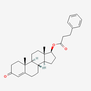 2D Structure of Testosterone Phenylpropionate