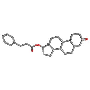 3D Structure of Testosterone Phenylpropionate