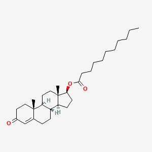 2D Structure of Testosterone Undecanoate