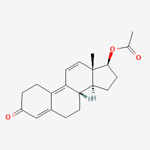 2D Structure of Trenbolone Acetate