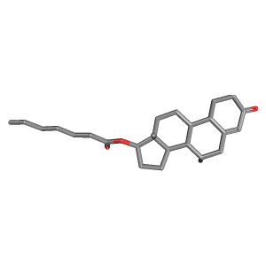 3D Structure of Trestolone Enanthate