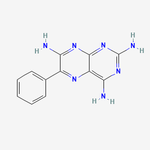2D Structure of Triamterene