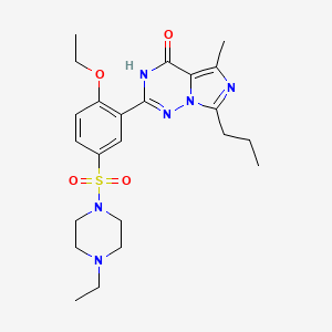 2D Structure of Vardenafil