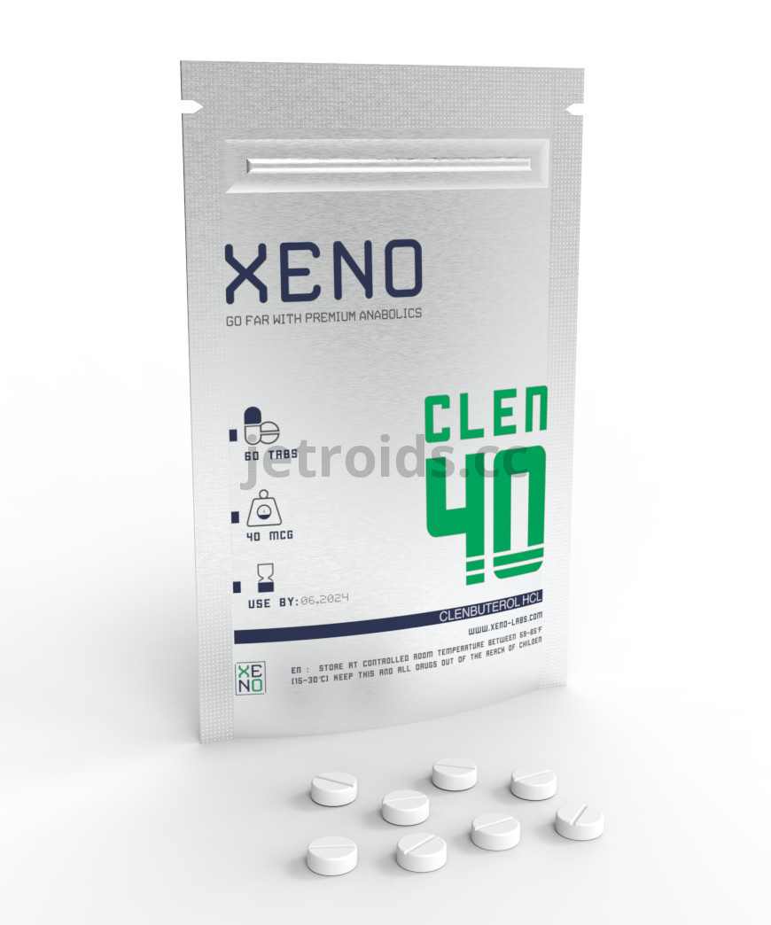 Xeno Labs Clen 40 Product Info