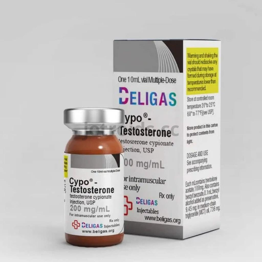 Beligas Pharma Cypo® - Testosterone 200mg/ml Product Info