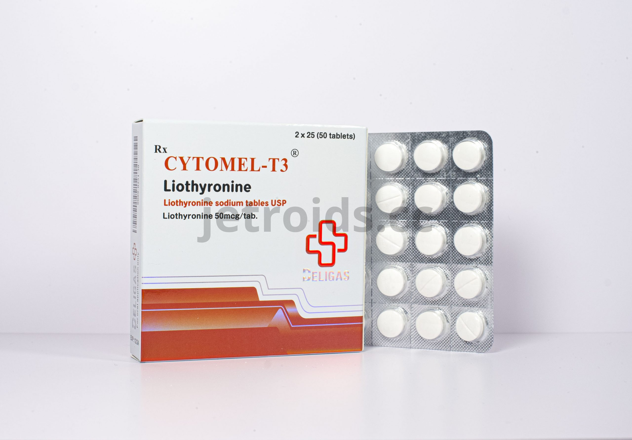 Beligas Pharma Cytomel T3 50 Product Info