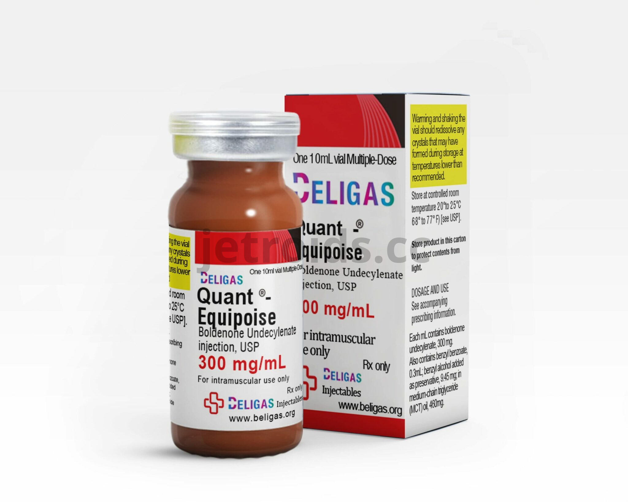 Beligas Pharma Quant - Equipoise 300mg/ml Product Info